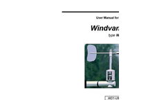 Type WD1 - Wind Vane - User Manual