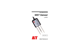 Delta-T - Model WET-2 - Soil Moisture Sensors - Manual