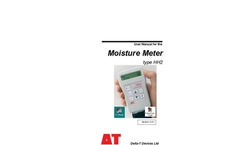 Delta-T - Type HH2 - Moisture Meter - Manual