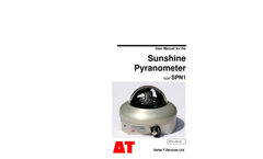 Type SPN1 - Sunshine Pyranometer - User Manual