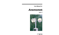 Type AN1 - Anemometer - User Manual