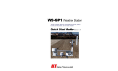 WS-GP1 Weather Station Quick Start Guide