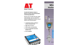 Delta-T - Model WS-GP2 - Advanced Automatic Weather Station System Datasheet