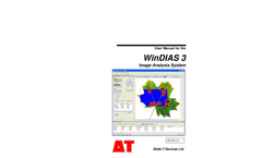 WinDIAS 3 - Image Analysis System  User Manual