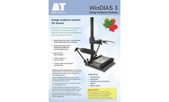WinDIAS - Model WD3 - Leaf Image Analysis System - Datasheet