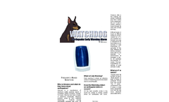 Watchdog - Seismic Warning Alarm System Brochure