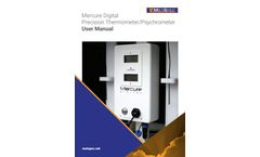 MetSpec - Mercure Digital Precision Thermometer -Psychrometer - Brochure