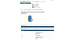 EconoAir - Model 1120 - High Pressure Breathing Air Compressor - Brochure