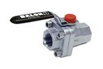 Model Series F - Carbon Steel Threaded End Connection Floating Ball Valve