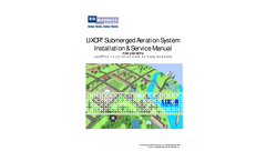 LIXOR - Submerged Aeration System Installation & Service Manual