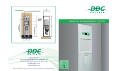DDC - Model Maxi & Maxi+ - Panamatic Top-Loading Bedpan Washer Disinfectors - Brochure