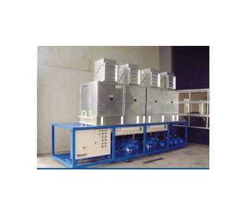 Model KKL-R - Air Cooled Water Heat Exchanger Machines
