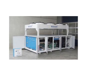 Model KKL- A/A - Air Cooled Water Heat Exchanger Machines