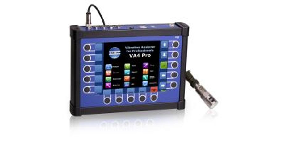 Model A4400 VA4 Pro - 4 Channel Vibration Analyzer