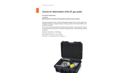 DILO - Model 3-032-R003 - Measuring Device for Different Decomposition Products and Gas Residues - Datasheet