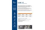 IST - Model LA NW - LP - Ultrasonic Cleaning Unit - Brochure