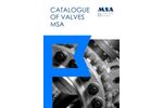 MSA - Valves - Catalogue
