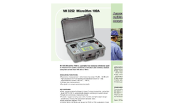 MicroOhm - Model MI 3252- 100A - Continuity Testers Brochure