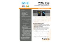 RLE - Model WiNG-CO2 - Single Wireless Device - Brochure