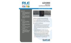 RLE SeaHawk - Model LD1000 - Single Zone Leak and Water Detection Controller Monitors - Brochure