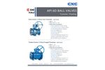 Tech Flyer - API 6D Ball Valves - Brochure