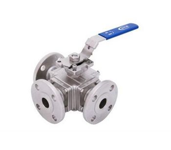 AVCO - Model 7100 Series - 3-Way/4-Way Side Entry Diverter Ball Valve