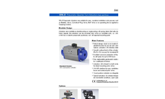 Model SPA-R - Pneumatic Quarter Turn Actuators Brochure