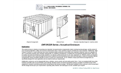 Enforcer Series - Acoustical Enclosure - Brochure