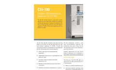 Model CEI-100 - Capillary Electrophoresis Interface for ICP-MS Brochure