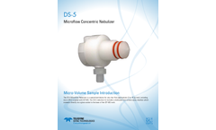 DS-5 Microflow Concentric Nebulizer - Brochure