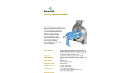 Model N Series - Chemical Pump Brochure