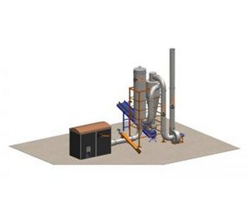 Sawdust Biomass Dryer