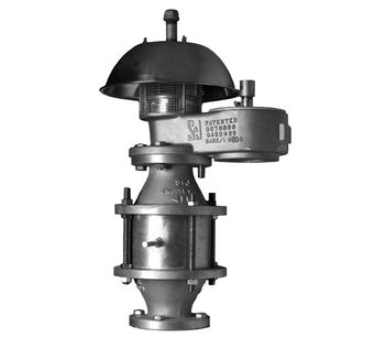 Shand & Jurs - Model 97570 - Combination Conservation Vent & Flame Arrester (2inch-12inch Sizes)