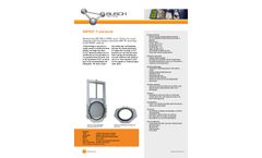 SAFOX - Model F - Penstock Brochure