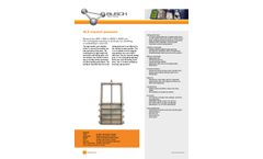 Model XL3 - Channel Penstock Brochure