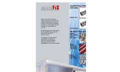 steelFIX - Stainless Steel Drinking Water Pipe System Brochure