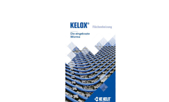 Kelox - Model FB - Floor and Wall Heating Pipe Brochure