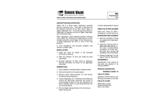 Singer Valve 167 Proportional Pilot - Operations Guide