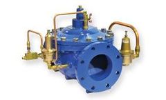 Singer Valve - Model 106/206-PR-48 - Pressure Reducing Valve with Low Flow By-Pass