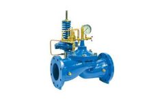 Singer Valve - Model 106/206-A-Type 4 - One-Way Flow Altitude Control Valve with Differential Control