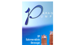 Model SP Series - Submersible Sewage Pumps Brochure