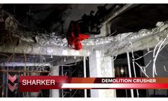Sharker - Promove Demolition - Demolition Crusher in Action - Video