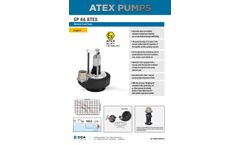 doa - Model SP46 ATEX - Hydraulic Trash Pump Brochure
