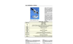 Model INV100 - Biological Microscope Brochure