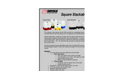 Square Stackables Premium Base - Brochure