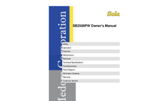 Medora SolarBee - Model SB2500PW - Floating Mixer - Manual