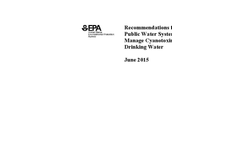 US EPA: Recommendations for Public Water Systems to Manage Cyanotoxins in Drinking Water- June 2015 (ID1874)  - White Paper