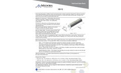 Medora - Model GS-12 - Submersible Potable Water Storage Tank Mixers - Datasheet
