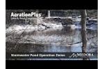 AerationPlus 20 Second Stormwater Pond Operation Demo (Feb 2019) Video