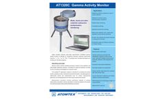 Atomtex - Model AT1320C - Gamma Activity Monitors - Datasheet